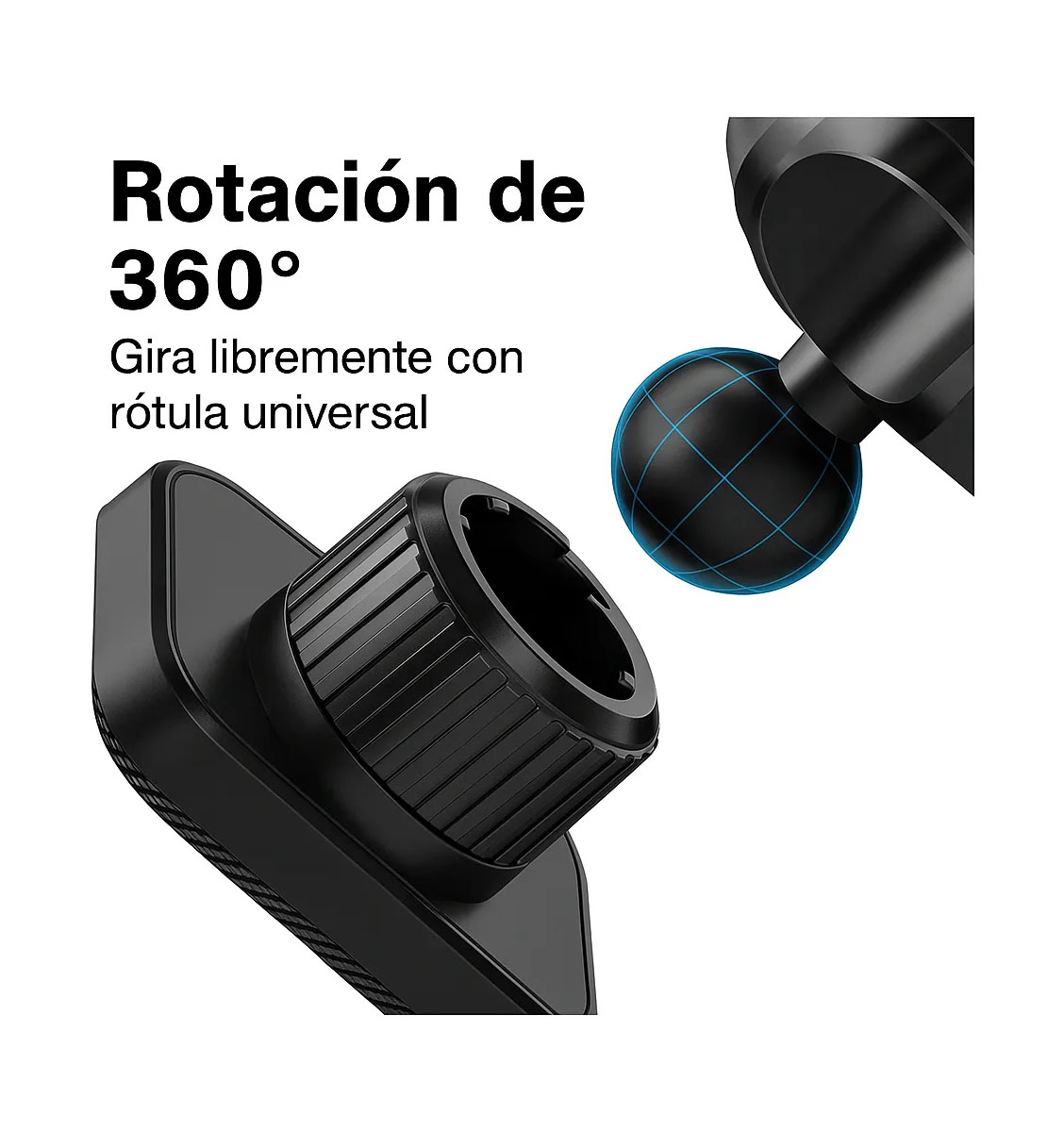 Miniatura 2 de SOPORTE CELULAR  JY A19 ROSCA IMAN